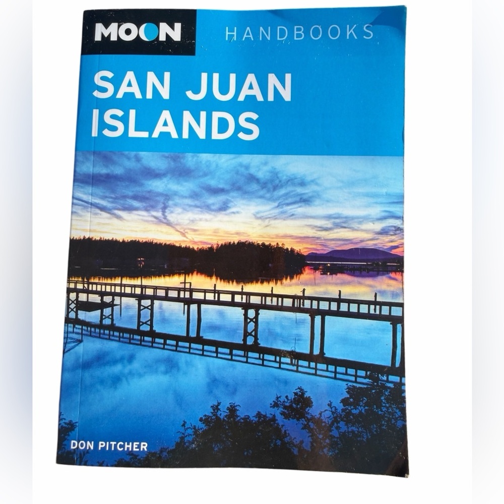 Moon Handbooks San Juan Islands Softcover Guide Book 337 Pages